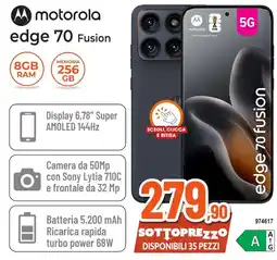 Expert Di Lella motorola edge 70 fusion offerta