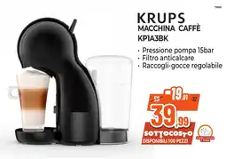 Expert Di Lella Krups Macchina Caffè KP1A3BK offerta