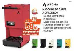 Expert Di Lella Aroma Macchina da caffè a cialde Ego offerta