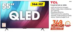 Expert Di Lella TCL TV QLED 55" UHD 4K 55P8K offerta