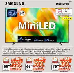 Expert Di Lella Samsung 55" MiniLED TV offerta