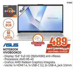 Expert Di Lella ASUS Notebook Vivobook Go offerta