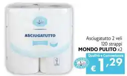 Maxi Supermercati Asciugatutto Mondo Pulito offerta