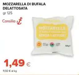 Oasi Mozzarella di bufala delattosata Consilia offerta