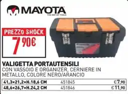 Ottimax Mayota valigetta portaautensili offerta