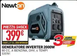 Ottimax Newton generatore inverter 2000w offerta