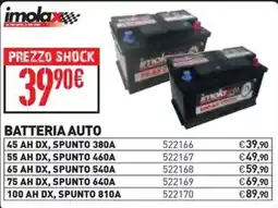 Ottimax Batteria auto Imola offerta