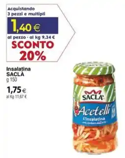 Docks Cash&Carry Insalatina Sacla offerta