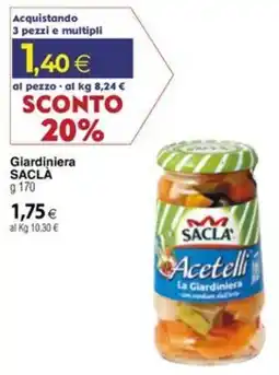 Docks Cash&Carry Acetelli La Giardiniera offerta