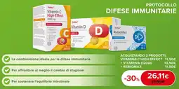 Dr.Max Vitamina C High Effect Vitamin D RebioMax offerta