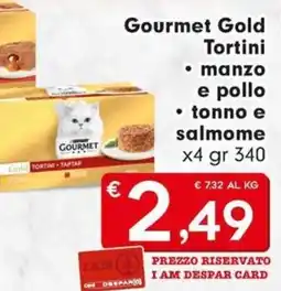 DeSpar Express Gourmet Gold Tortini offerta