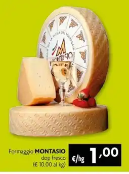 Eurospesa Formaggio Montasio dop fresco offerta