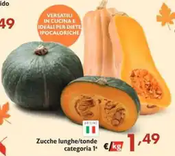 SuperW Zucche lunghe/tonde categoria 1ª offerta