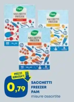 Panorama TiBi Sacchetti freezer Pam offerta