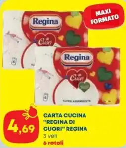 Panorama TiBi Carta cucina Regina di cuori Regina offerta