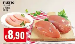 Mercati Alimentari Filetto di pollo offerta