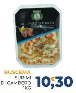 Moderna Buscema surimi di gambero offerta
