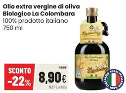 Coop Trentino Olio extra vergine di oliva Biologico La Colombara offerta