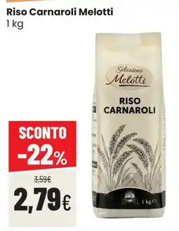 Coop Trentino Riso Carnaroli Melotti offerta