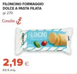 Oasi Filoncino formaggio dolce a pasta filata Consilia offerta