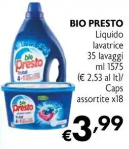 Maxi Family Bio Presto liquido lavatrice offerta