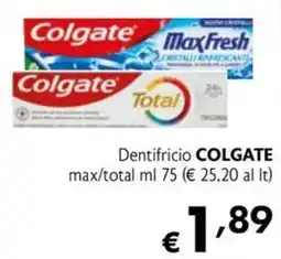 Maxi Family Dentifricio COLGATE max/total offerta