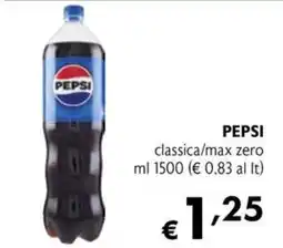 Maxi Family Pepsi classica/max zero offerta