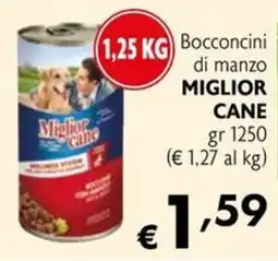 Maxi Family Bocconcini di manzo Miglior Cane offerta