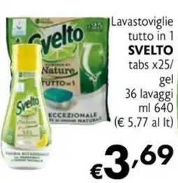 Maxi Family Lavastoviglie tutto in 1 Svelto offerta