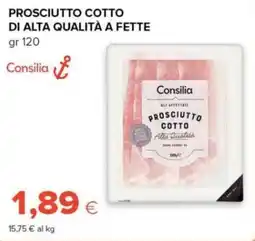 Oasi Prosciutto cotto Consilia offerta