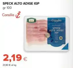 Oasi Speck Alto Adige IGP Consilia offerta