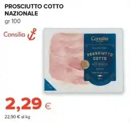 Oasi Prosciutto cotto nazionale Consilia offerta