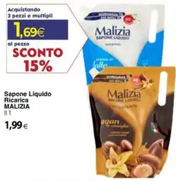 Docks Cash&Carry Sapone Liquido Ricarica MALIZIA offerta