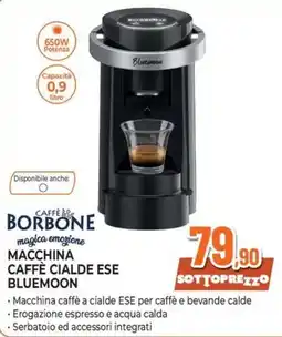 Extracoop Macchina caffè cialde ESE Bluemoon offerta