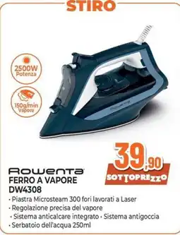 Extracoop Rowenta ferro a vapore DW4308 offerta