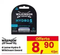 Interspar 4 Lame Hydro 5 Wilkinson Sword offerta