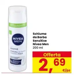 Interspar Schiuma da Barba Sensitive Nivea Men offerta