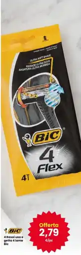 Interspar Rasoio Bic 4 Flex offerta