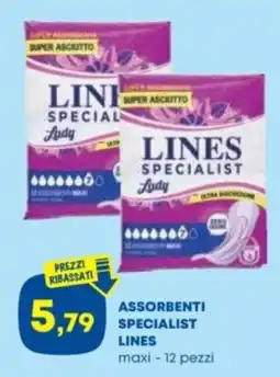 Panorama TiBi Assorbenti specialist lines offerta