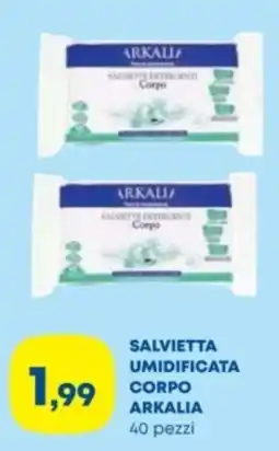 Panorama TiBi Salvietta umidificata corpo Arkalia offerta