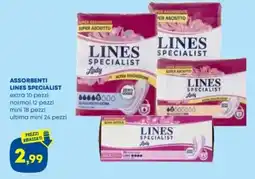 Panorama TiBi Assorbenti Lines Specialist Lady offerta