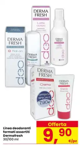 Interspar Linea deodoranti formati assortiti Dermafresh offerta
