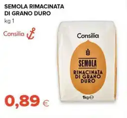 Oasi Semola rimacinata di grano duro Consilia offerta