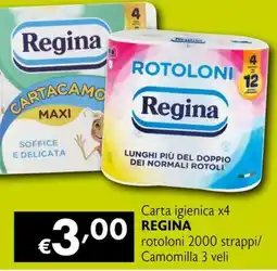 Eurospesa Carta igienica Regina offerta
