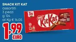 Kanguro Snack Kit Kat offerta