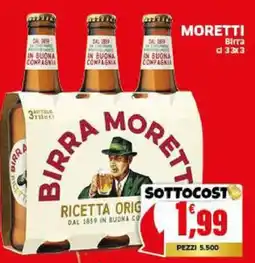 Mercati Alimentari Birra Moretti offerta