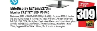Vobis Elitedisplay e243m/e273m monitor offerta