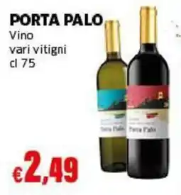 Mercati Alimentari Porta Palo Vino vari vitigni offerta