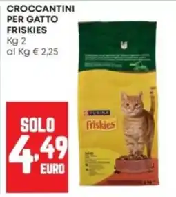 Panorama Crocchettini per gatto Friskies offerta