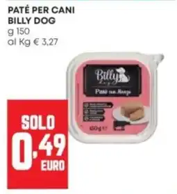 Panorama Paté con Manzo Billy Dog offerta